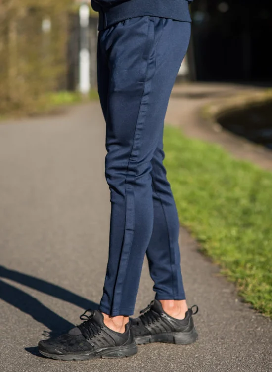 ankle zip tracksuit bottoms