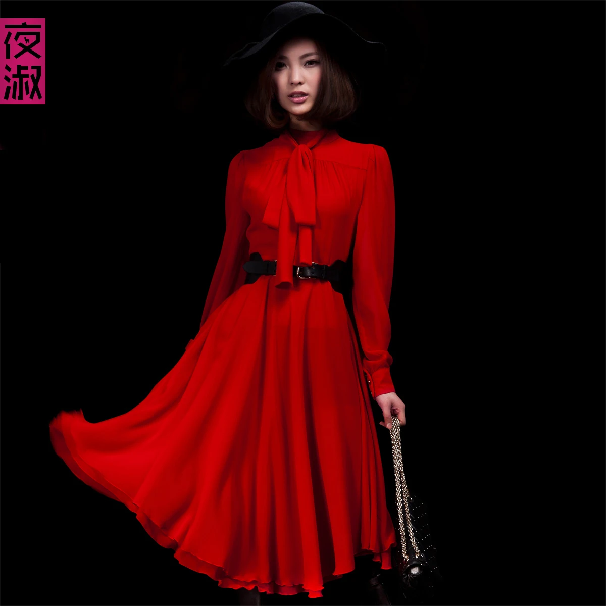 Красное Платье Рубашка