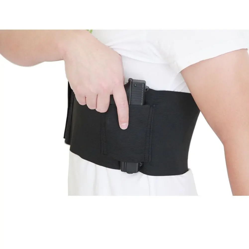 Buy Concealed Carry Belly Band Cross Draw Gun Holster Commando Elastic