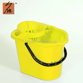 plastic mop bucket