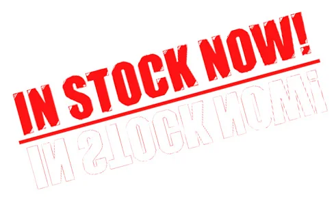 IN STOCK NOW LOGO!!