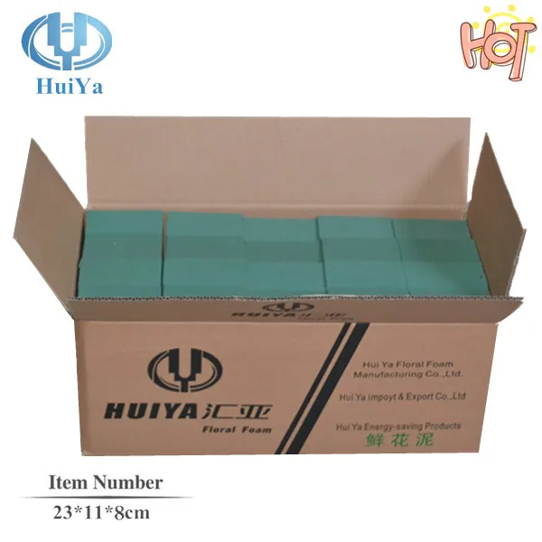 China Huiya Customized Wholesale Floral Foam Blocks Wet,Fresh Floral