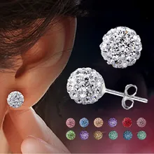 Earring fine bijoux jewelry brincos crystal Polymer clay candy women pendientes brand orecchini sapphire start sapphire ohrringe