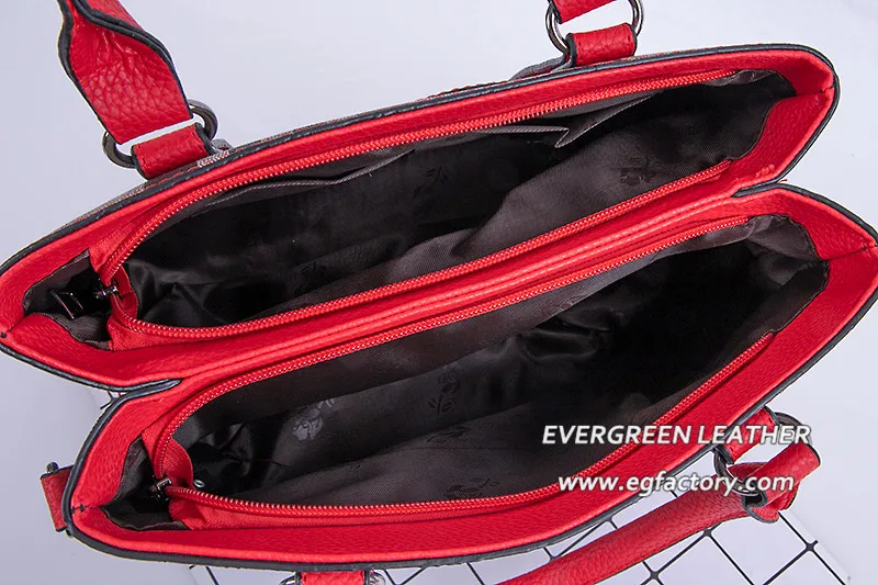 2018 New fashion lady high quality PU handbag with a accessory handbag SH534