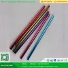 Electroplated aluminum Metal Straws, Rainbow Colorful Aluminum Drinking Straws For Water Juice party cup straw