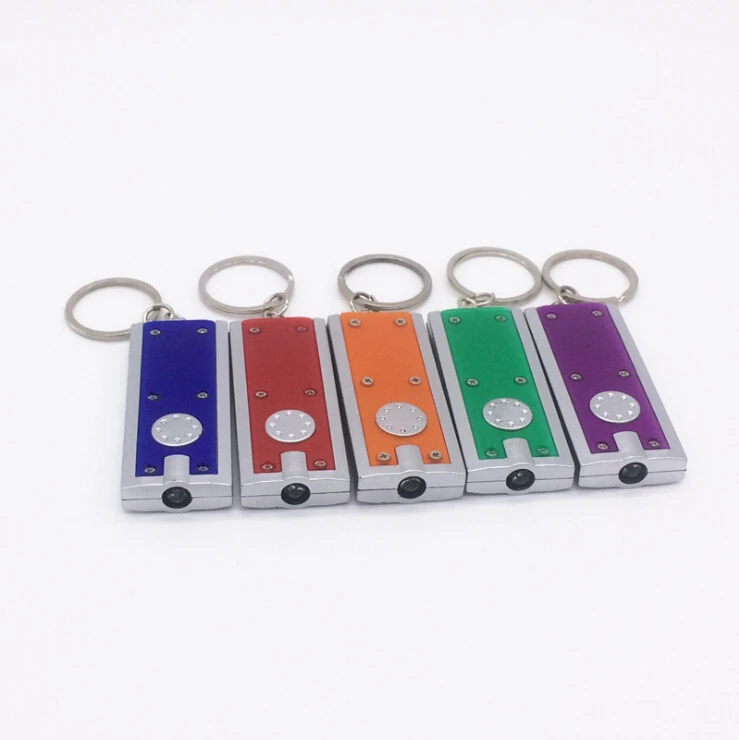 Customized Logo Led Torch Keychain Light In Bulk,Promotional Mini Led