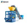 Second hand machines semi-automatic concrete block making machines qt4-24