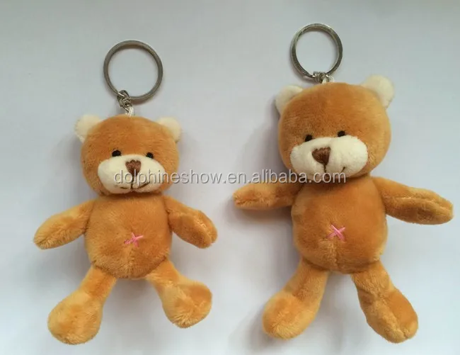 mini stuffed animal keychains