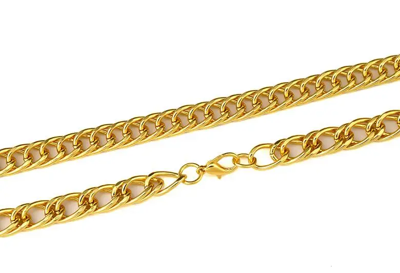 Fashion Hiphop Silver Gold Us Dollar Sign Pendant Chain Necklace Buy