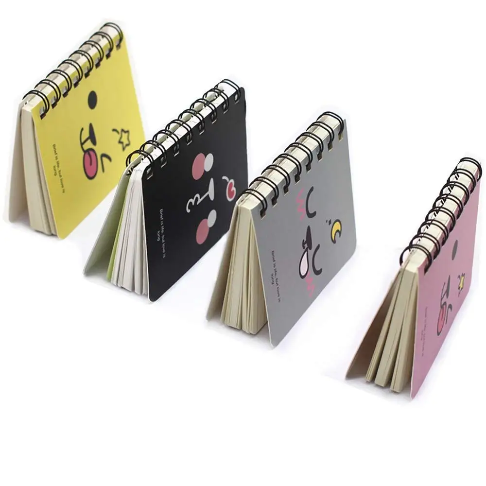 Mini Wire Bound Memo Writing Notebooks Spiral Bound Notebooks Mini
