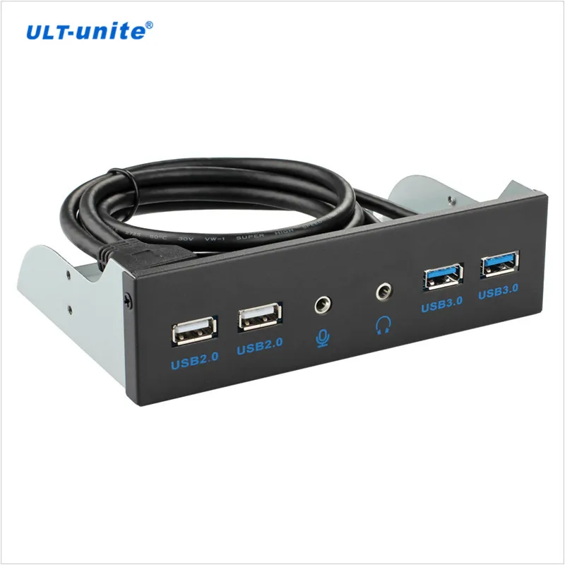 5.25 Inch Front Panel With 2-port Usb3.0 2-port Usb2.0 And Hd Audio ...