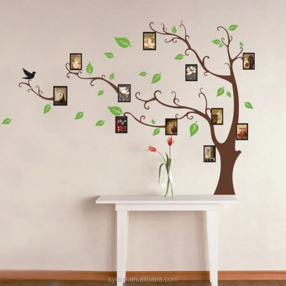 Декоративная наклейка на стену дерево
