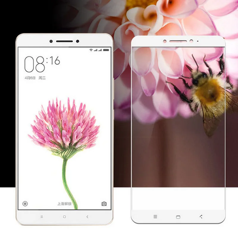Full Cover 9H Tempered glass Screen Protector for Xiaomi mi Max 2 film