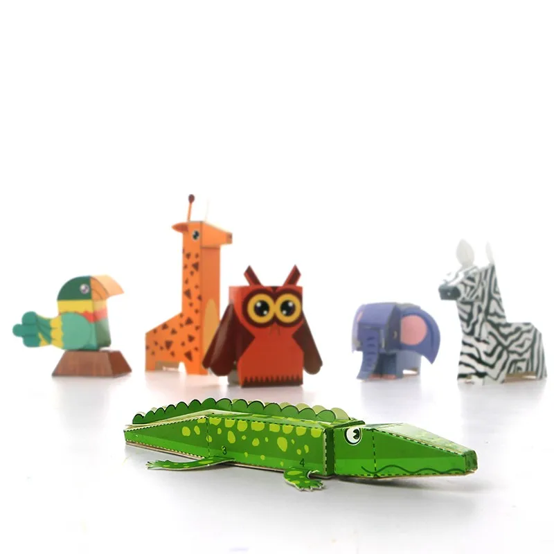 Paper Craft 3D Templates Kits - Create Models Out of Paper