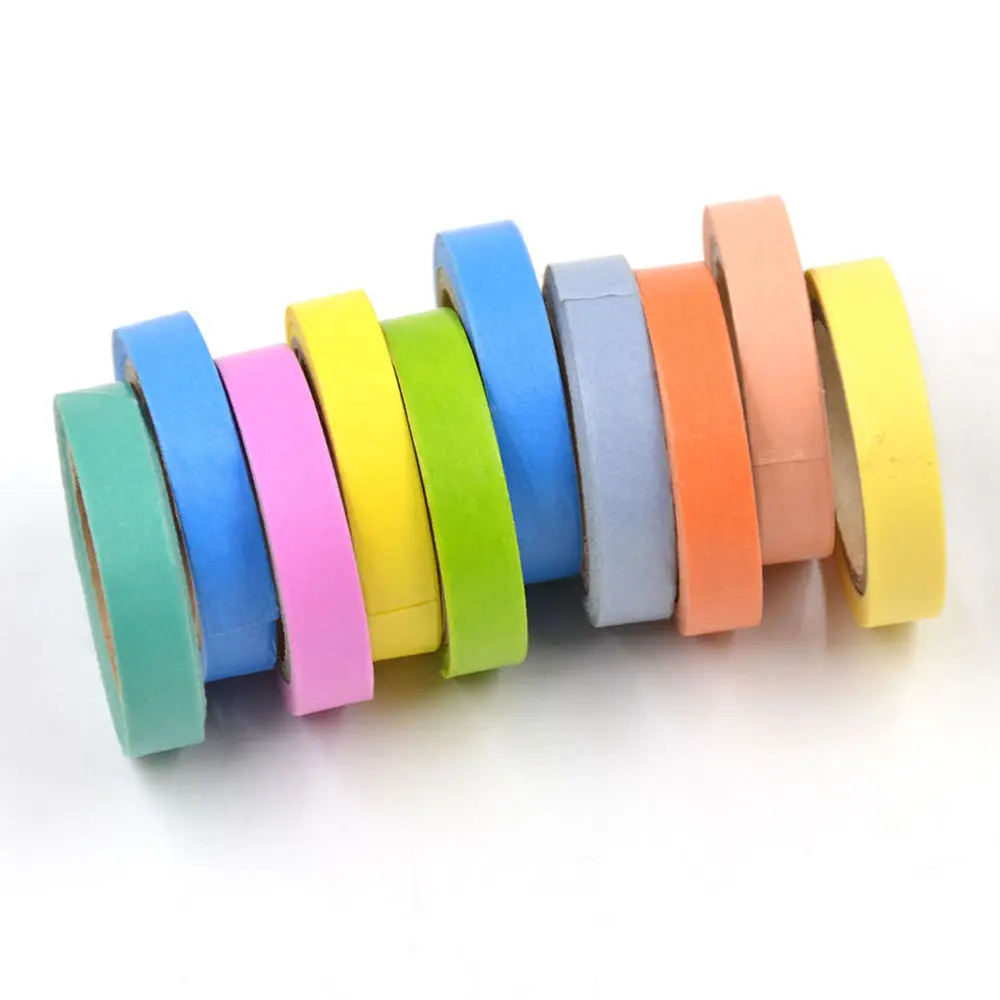 High temperature Crepe Paper colorful Masking Tape