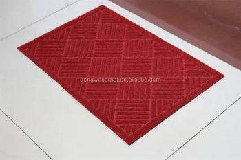 Good Quality Embossed Door Mat With Quite Cheap Price Non Woven