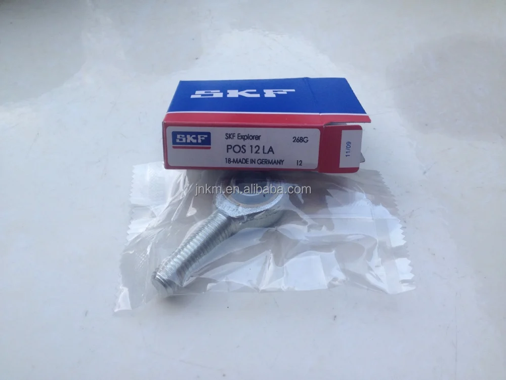 12mm Bore Male Rod End M12x1.75 Left Hand Thread Bearing POS12LA