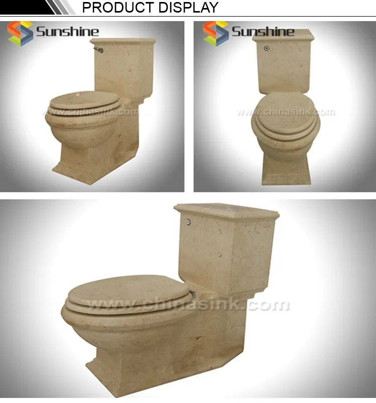 Luxury New Crema Marfil Marble Toilet Beige Sanitary Ware Toilets Buy High Tank Toilet,Marble