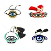 Handmade glass bead bracelet patterns tassel jewelry eye glass seed bead friendship bracelets