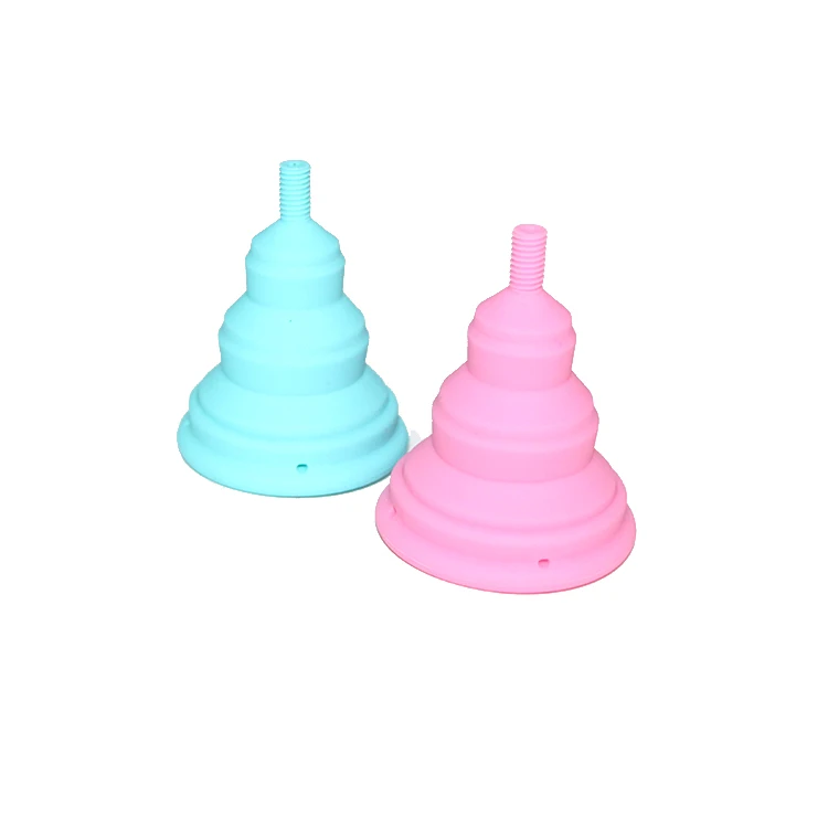 
Free Sample CE FDA Certificate 100% Hygiene Feminine Menstruation Lady Medical Silicone Menstrual Cup 
