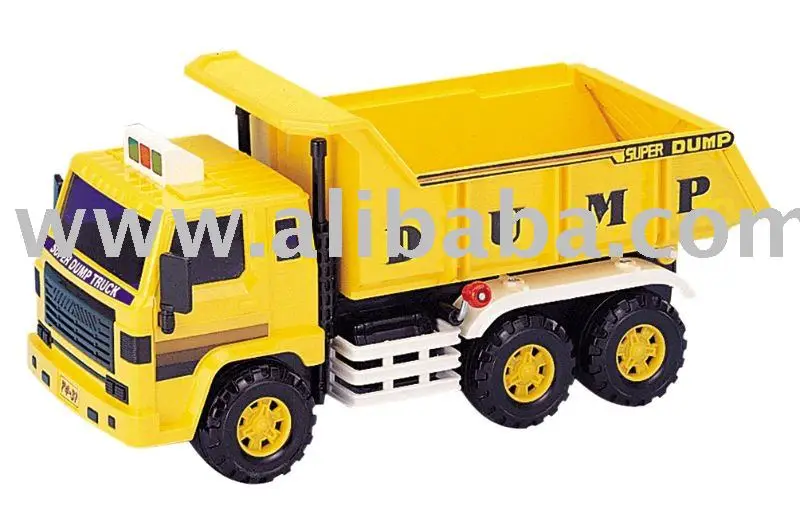yellow dump truck toy