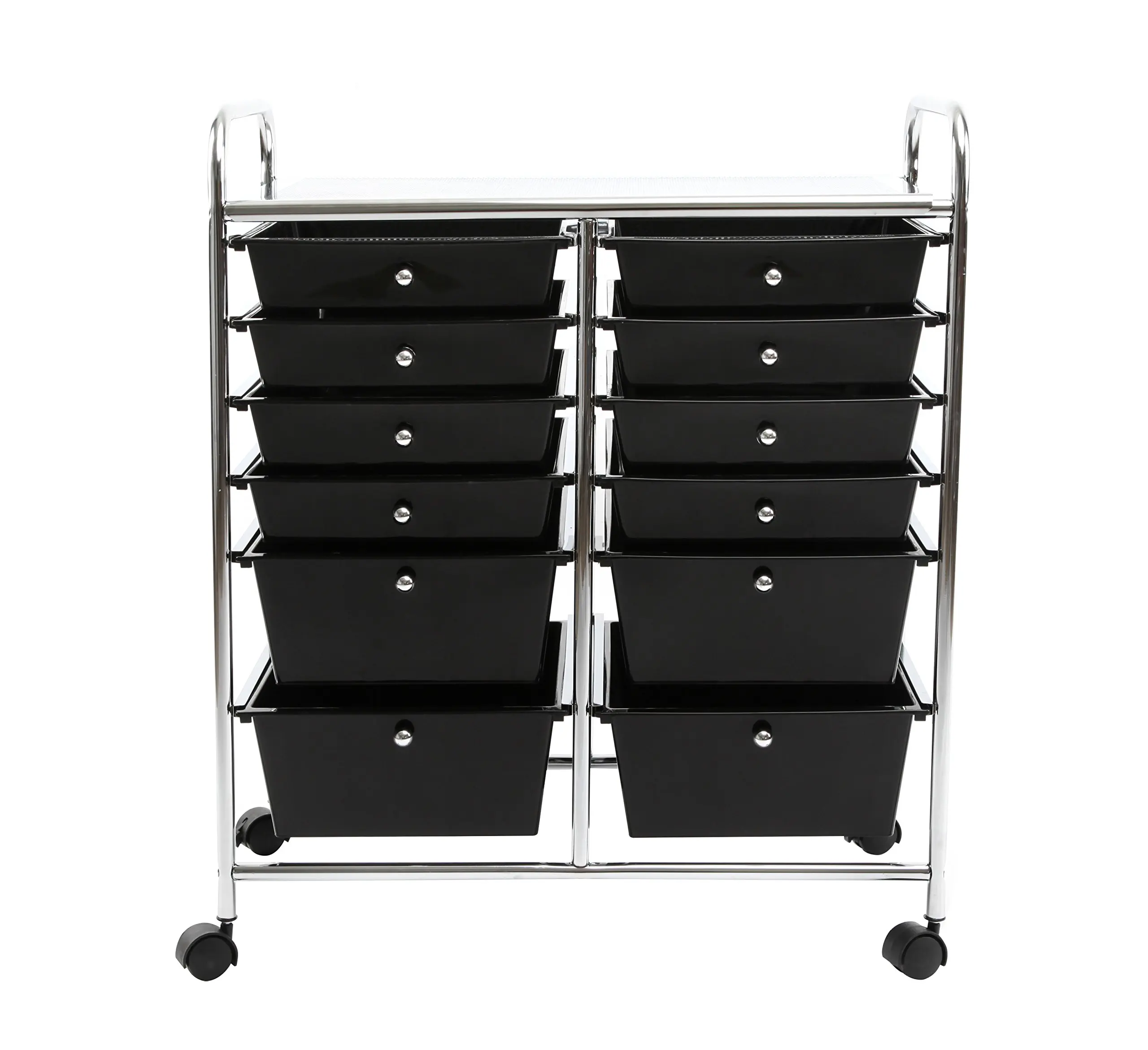 Buy Finnhomy 12 Drawer Plastic Portable Mobile Organizer Multi
