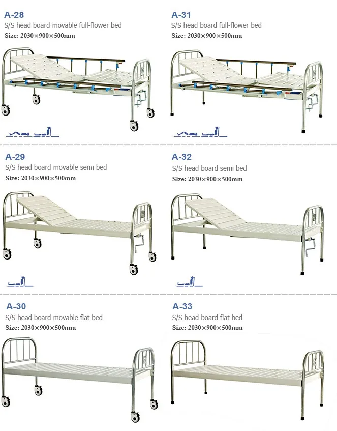 hospital bed dimensions metric