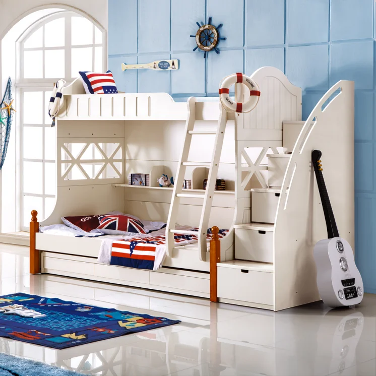 Litera nuevo diseño barato cama doble moderna muebles de ...
