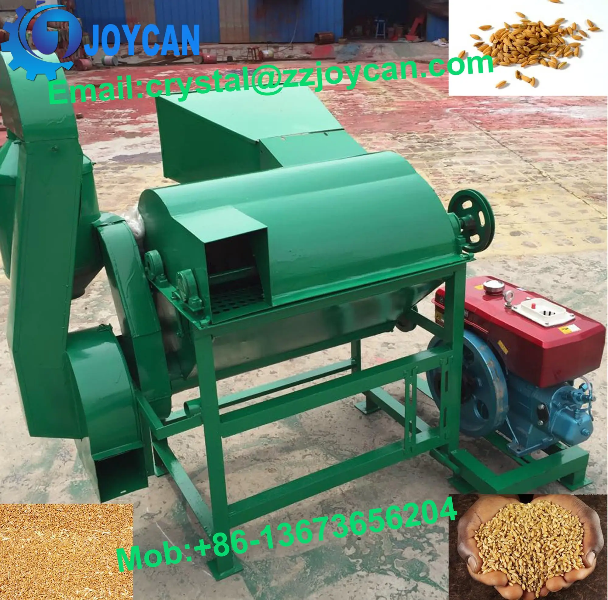 Grain Thresher Soybean Thresher Paddy Rice Thresher For