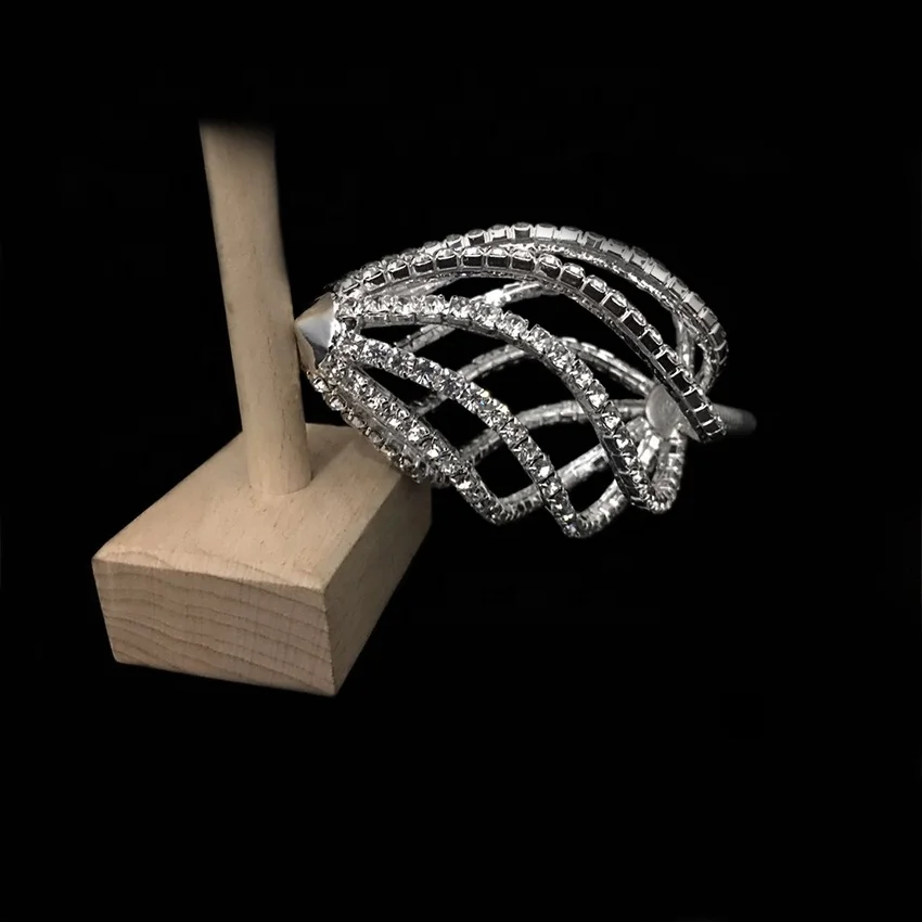 花卉女王权杖魔杖水晶手工制作长银权杖道具选美派对服饰装饰配件
