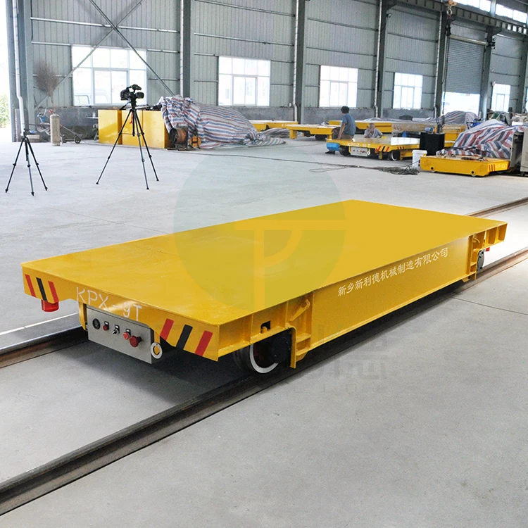 Heavy Duty Raw Material Transport Electric Rail Flat Cart - Buy ...