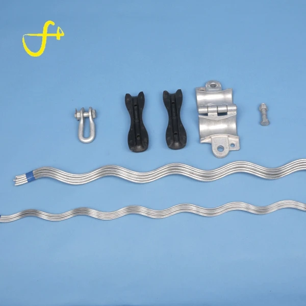 
OPGW Cable Accessories Suspension Clamp High Strength Suspension Set for Optial Cable 