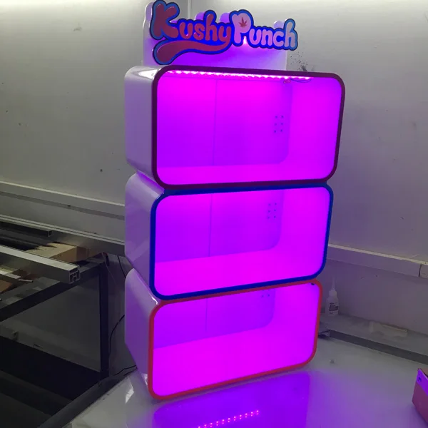 Customizable Factory Acrylic Led Display Box Led Acrylic Display Stand