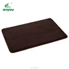Beige Non-Slip sponge Bathmat factory price