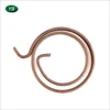 2017 OEM coil powerful spring, metal flat wind up spring in brass, copper alloy with high quality