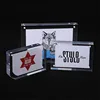 5" 6" 7" 8" Wholesale High-transparent magnet Acrylic photo picture frame gifts with silk screen