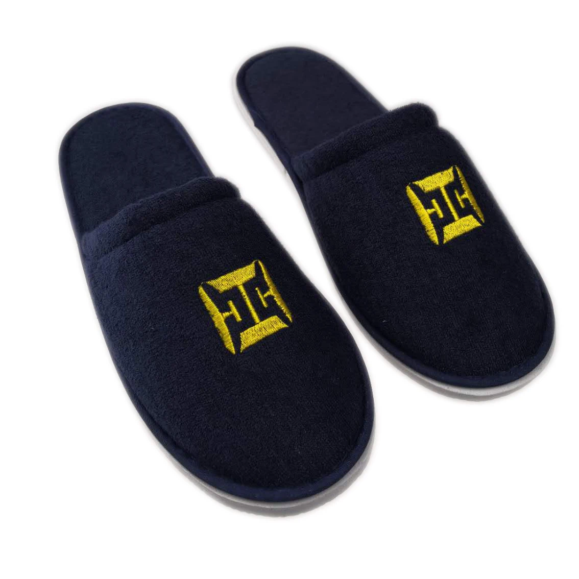Terry Towel Spa Slippers With Logo Buy Spa Slippers With Logo,Spa