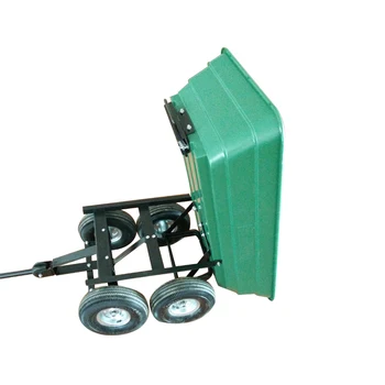 Green New Atv Dump Trailer Plastic Garden Carts Tc2145 Buy