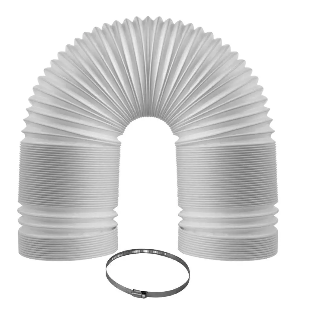 5 Inch Diameter, 59 Inch Length Skylety Portable Air Conditioner Exhaust Hose Counterclockwise 5 Inch Diameter Universal