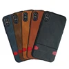 Cell Phone Accessories PU TPU Mobile Phone Protective Shell Case For iPhone X