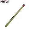 Long pipe matchstick lighter with zinc alloy metal gas refillable candle / bbq / fireworks lighter free sample available