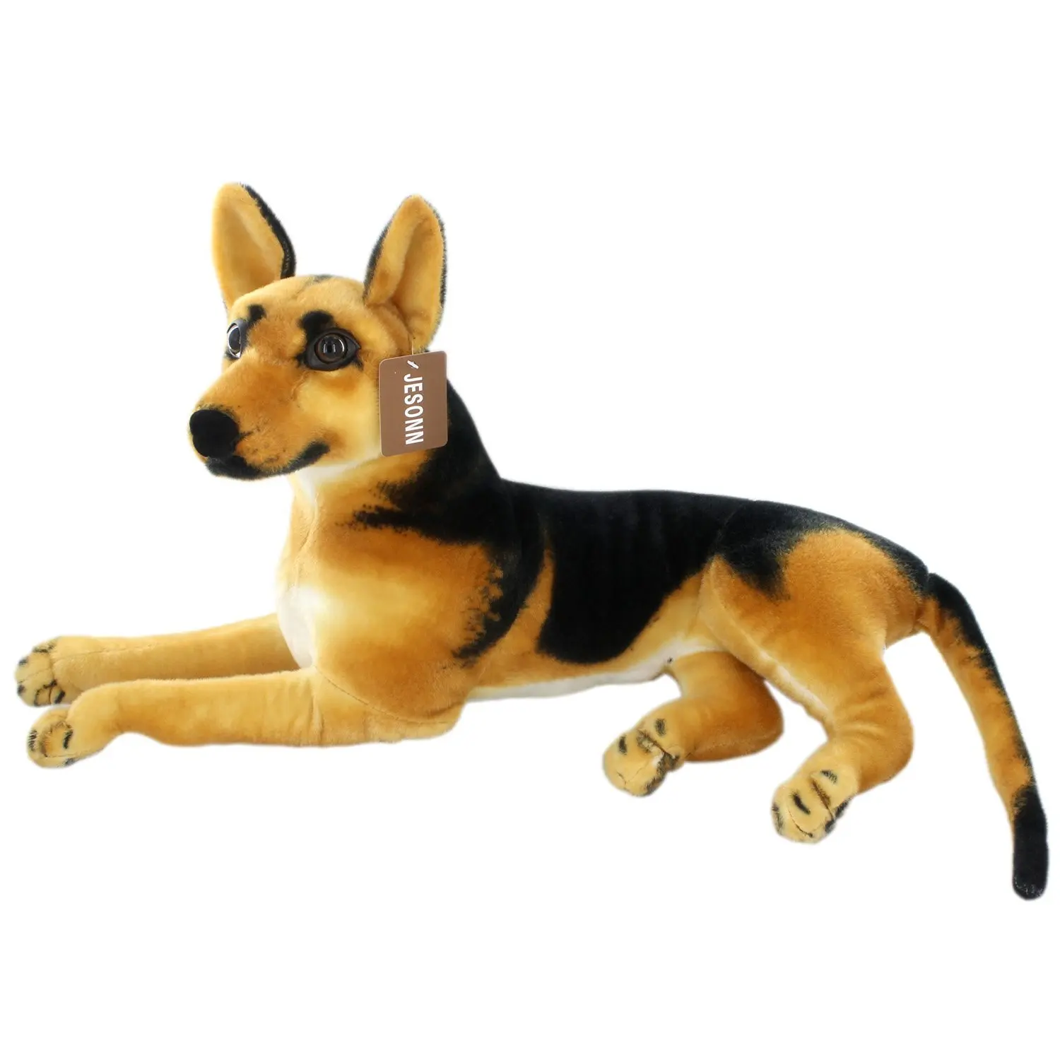 large plush german shepherd