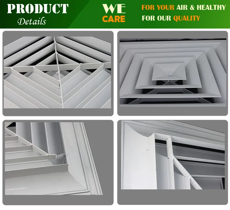 SD-A4 square air diffuser details2