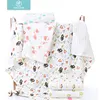 Baby bamboo Swaddle Designs comfort Cotton Muslin Swaddle thread Blankets manufacturer sale