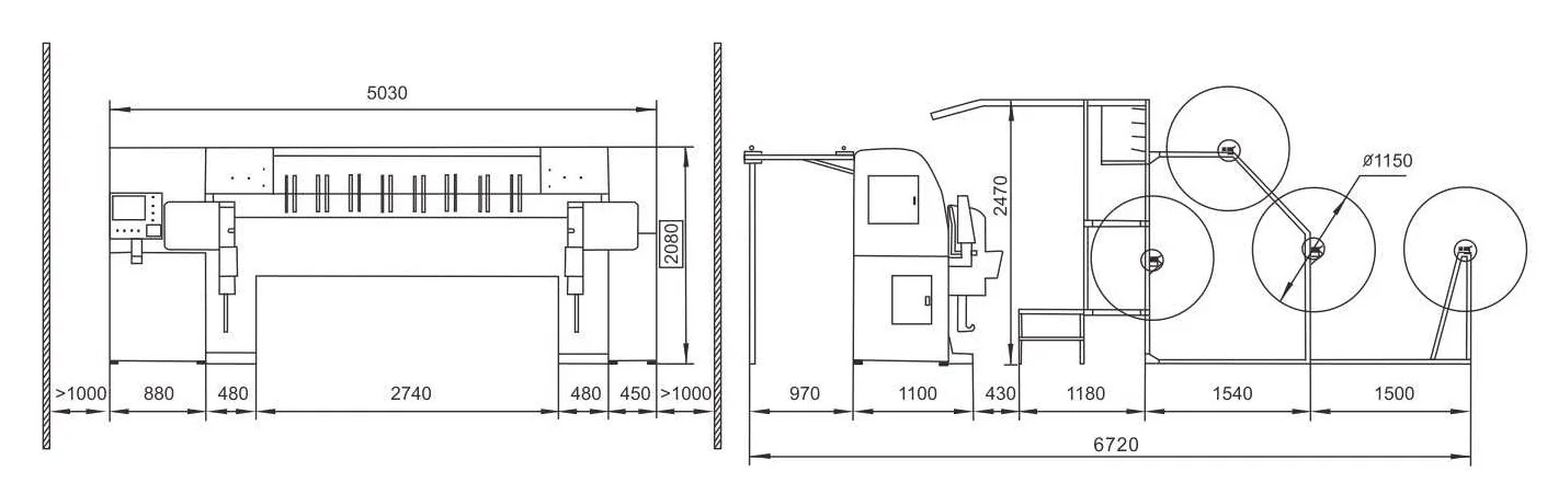 Industrial Computer Quilting Machine for Mattress