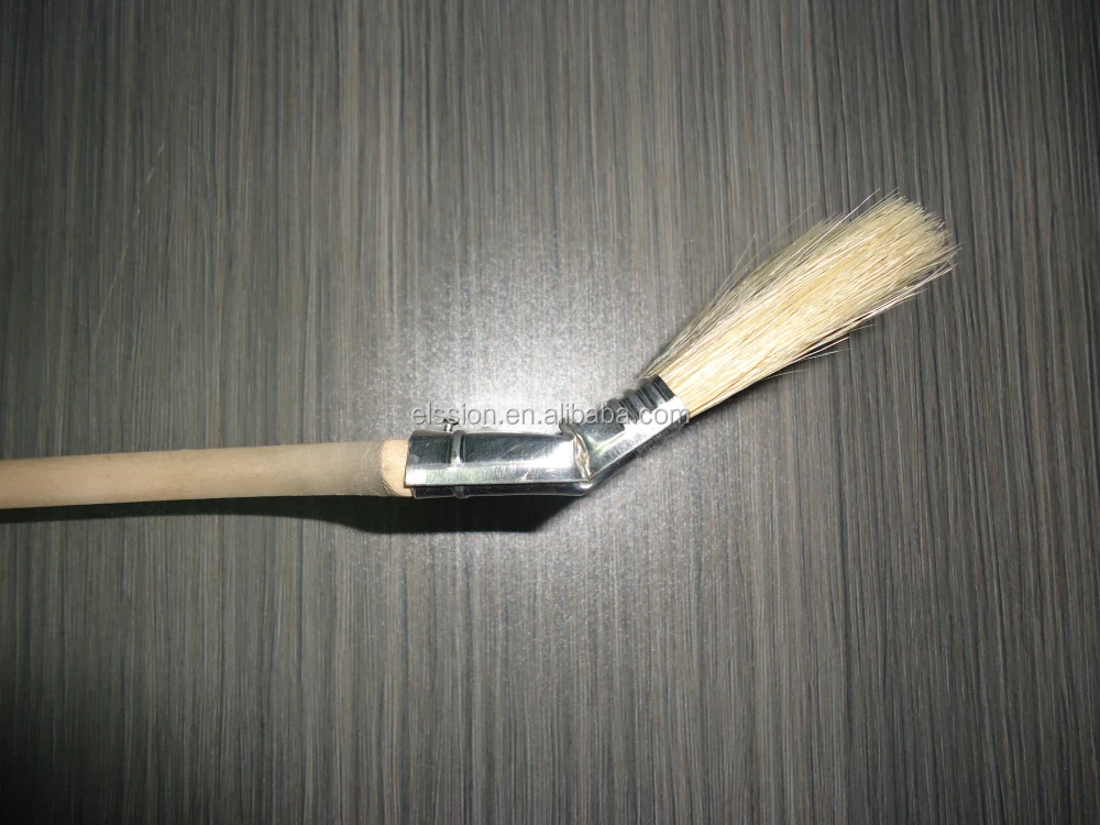 Bend Paint Brush / Radiator Brush With Long Wooden Handle Buy Bend