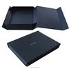 Customize Logo Stamping Black foldable flat package box blood pressure monitor packaging paper gift box