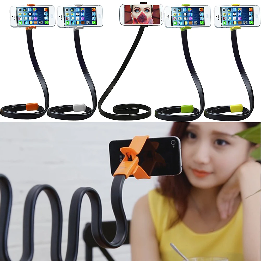 Multiple Directions Flexible Necklace Phone Holder Mobile Phone Neck