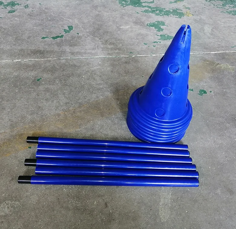 Pet / Dog Training Jump Agility Kit,Agility Cone Kit (6 Cones,6 Poles