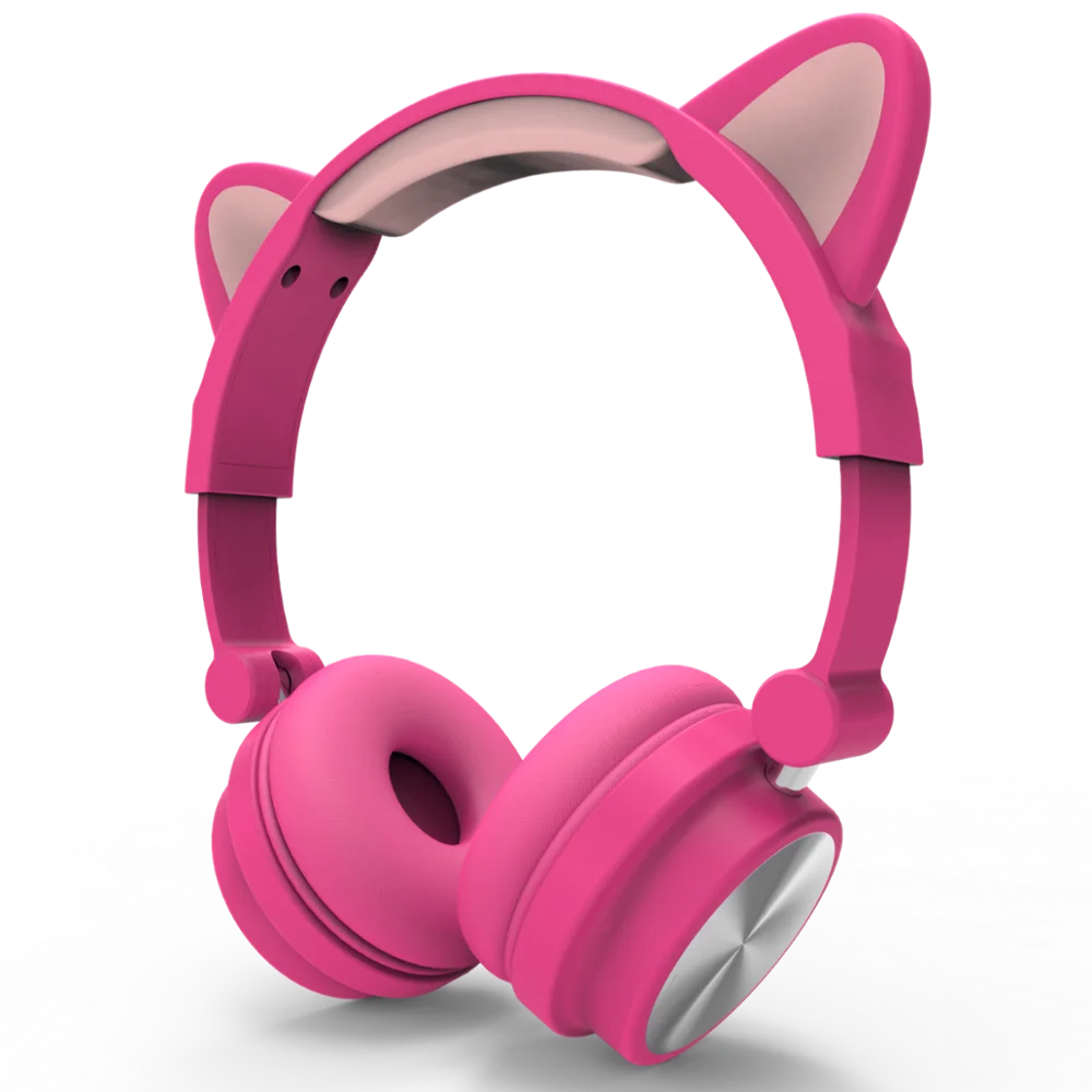 Cat Ear Headphones,Folding Headset 